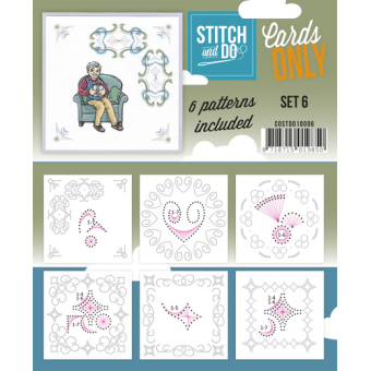 Stitch & Do - Cards only Stitch - set 006